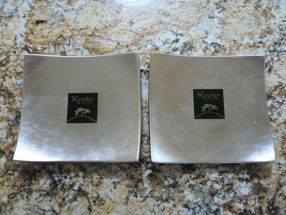 Northern Lights KYOTO 8" Champagne Candle Base - Set of 2